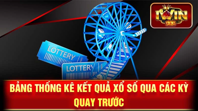 Bảng thống kê kết quả xổ số qua các kỳ quay trước.
