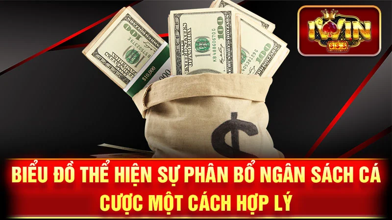 Biểu đồ thể hiện sự phân bổ ngân sách cá cược một cách hợp lý.