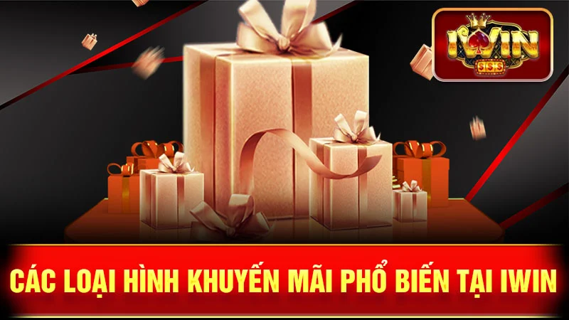Các Loại Hình Khuyến Mãi Phổ Biến Tại iWin